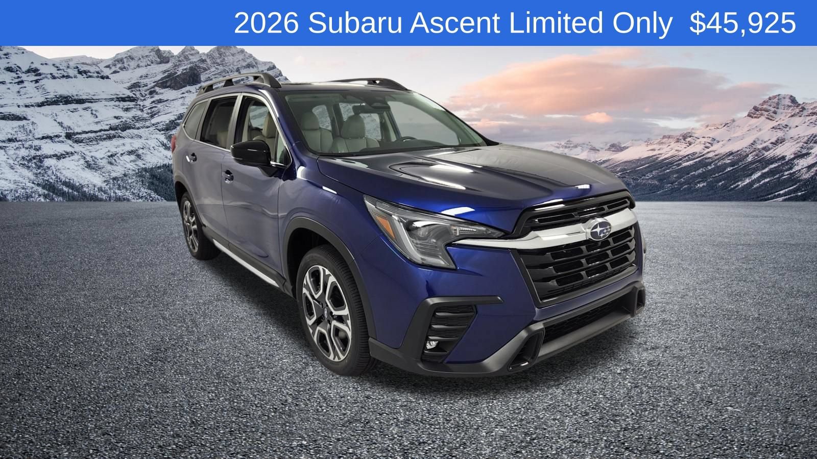 New 2026 Subaru Ascent Limited