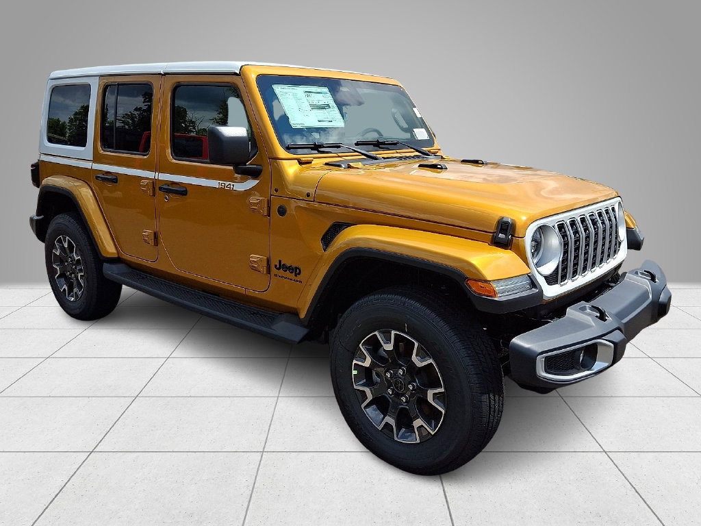 New 2026 Jeep Wrangler Unlimited Sahara w/ Whitecap Package AWD/4WD image 3