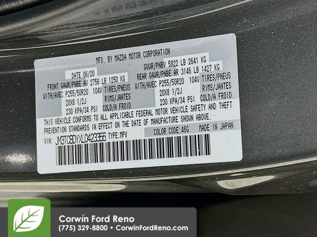 Used 2020 MAZDA CX-9 Grand Touring AWD/4WD image 35