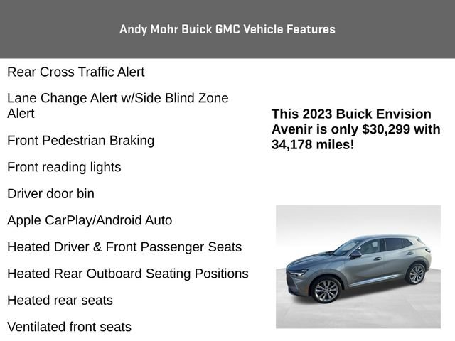 Used 2023 Buick Envision Avenir FWD image 15