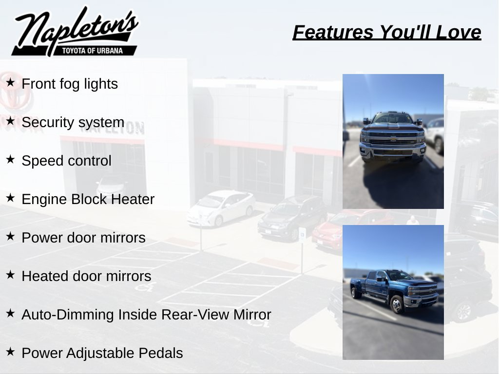 Used 2015 Chevrolet Silverado 3500 LTZ w/ Duramax Plus Package AWD/4WD image 8