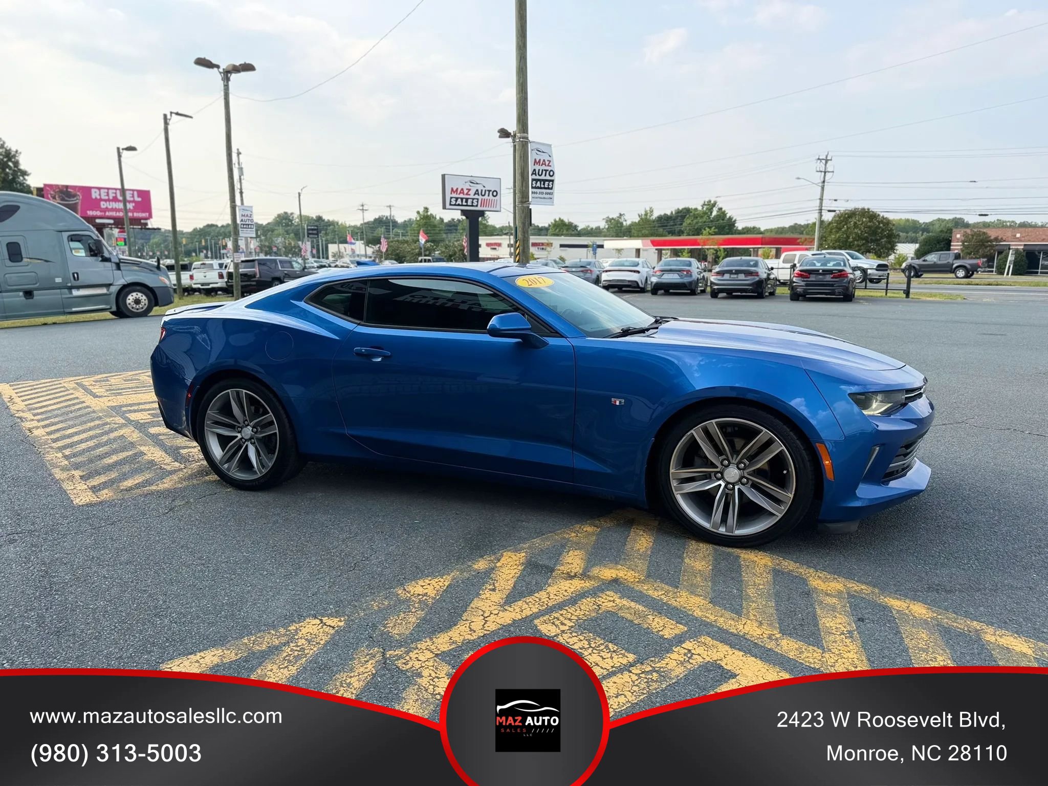 Used 2017 Chevrolet Camaro LT w/ RS Package RWD image 3
