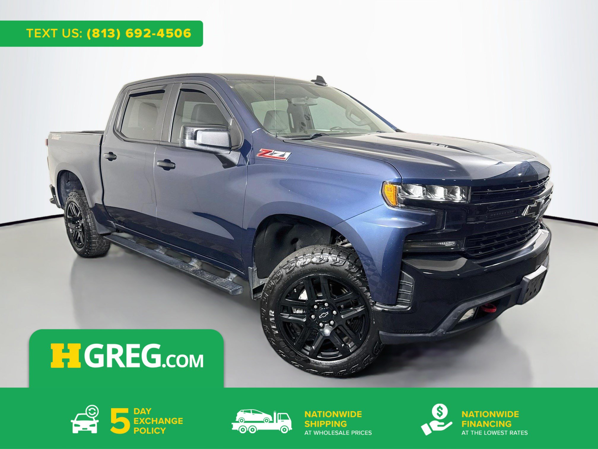 Used 2021 Chevrolet Silverado 1500 LT Trail Boss AWD/4WD image 1