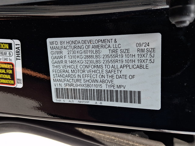 Certified 2025 Honda Odyssey Elite image 35