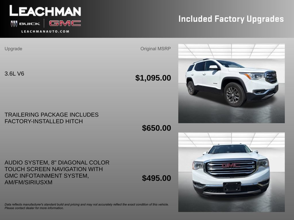 Used 2018 GMC Acadia SLT FWD image 11