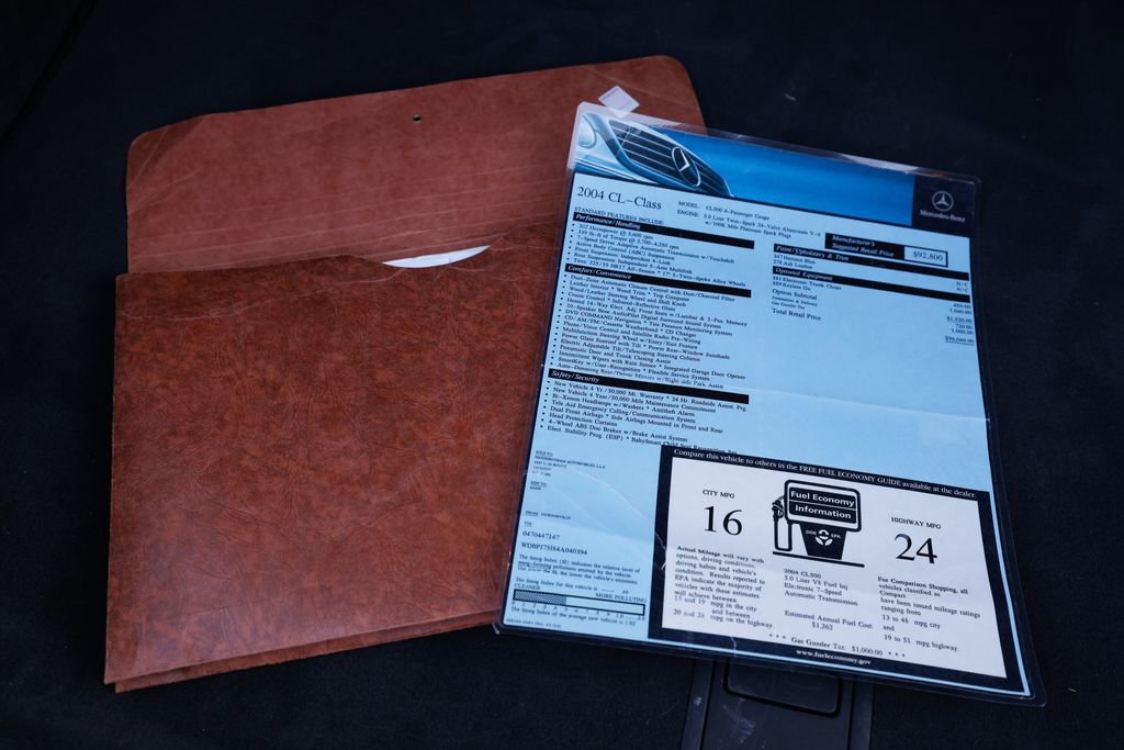 Used 2004 Mercedes-Benz CL 500 image 94