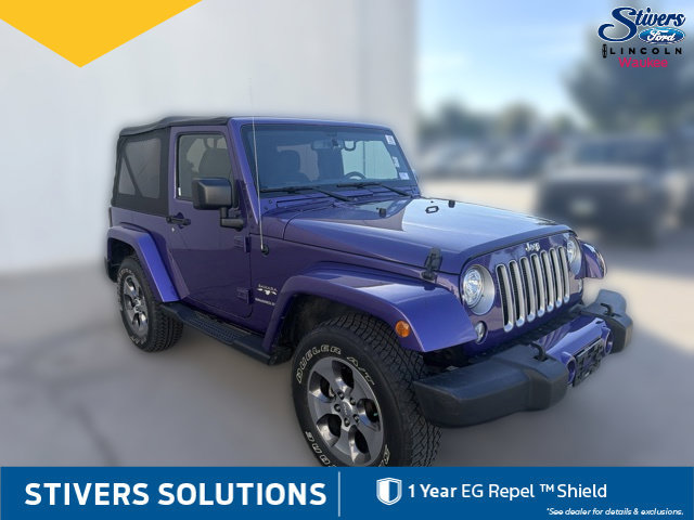 Used 2018 Jeep Wrangler Sahara AWD/4WD image 3