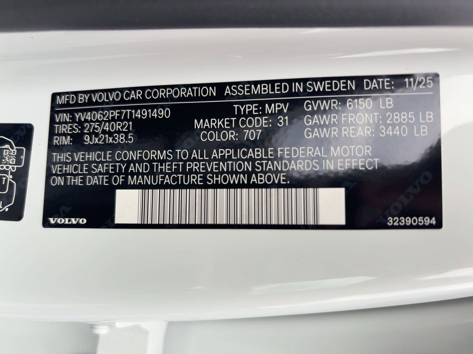 New 2026 Volvo XC90 B6 Ultra image 20