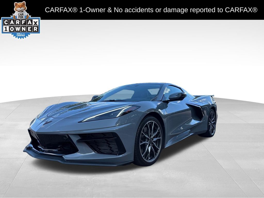 Used 2025 Chevrolet Corvette Stingray Premium Conv w/ Z51 Performance Package RWD image 1