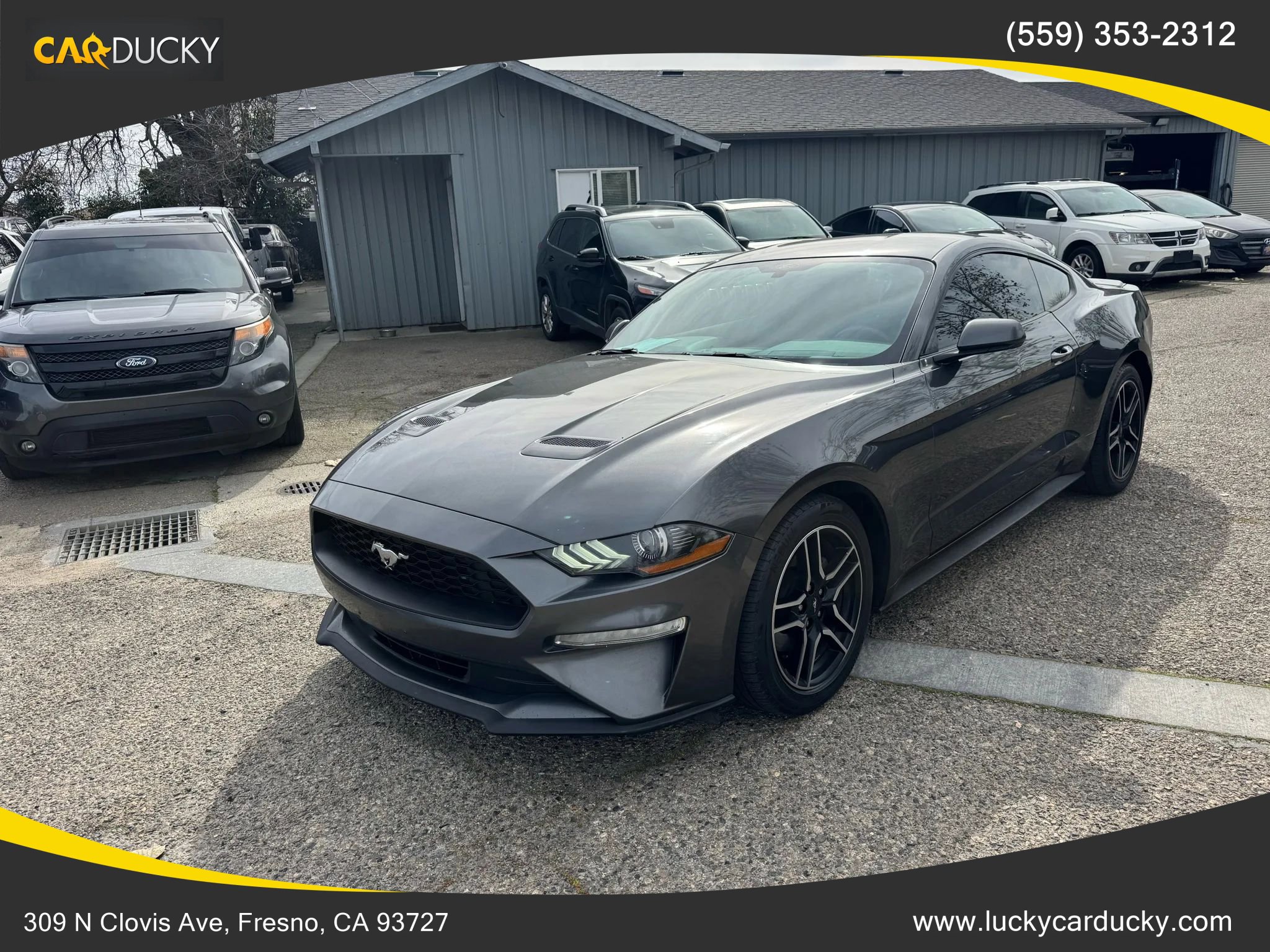 Used 2018 Ford Mustang Coupe w/ Equipment Group 101A image 1