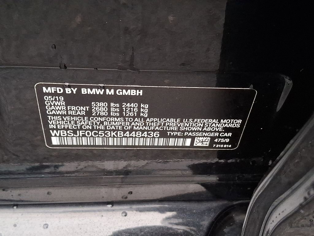 Used 2019 BMW M5 w/ Executive Package AWD/4WD image 27