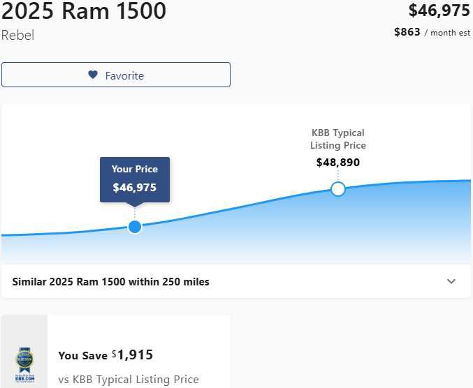 Used 2025 RAM 1500 Rebel w/ Rebel Level 1 Equipment Group image 3