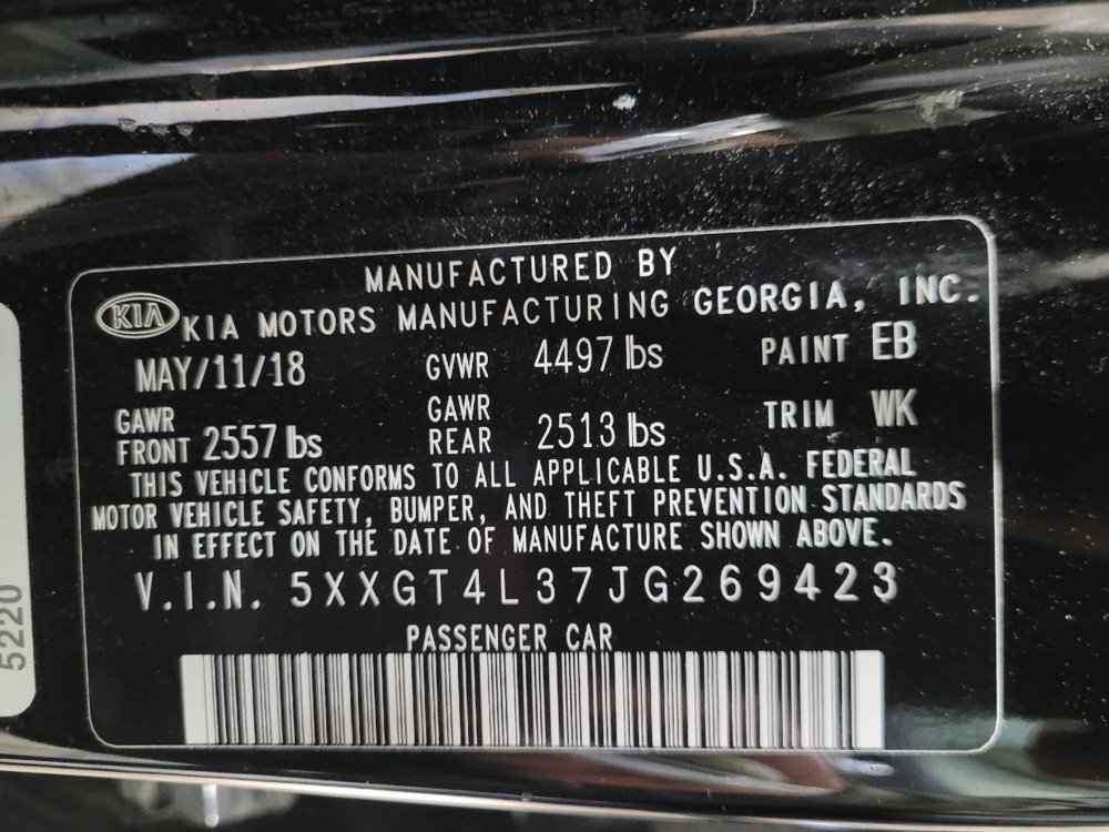 Used 2018 Kia Optima LX w/ 17" Alloy Wheels Package FWD image 33