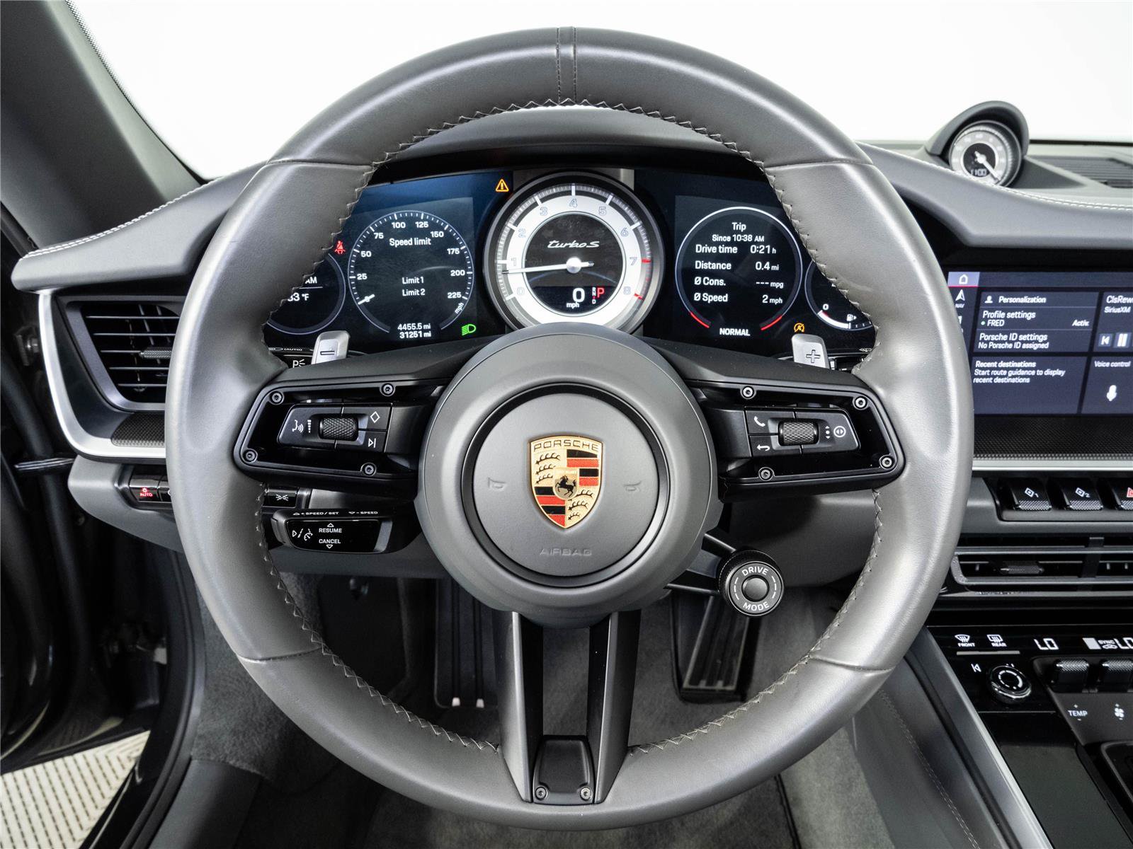 Certified 2021 Porsche 911 Turbo S AWD/4WD image 9