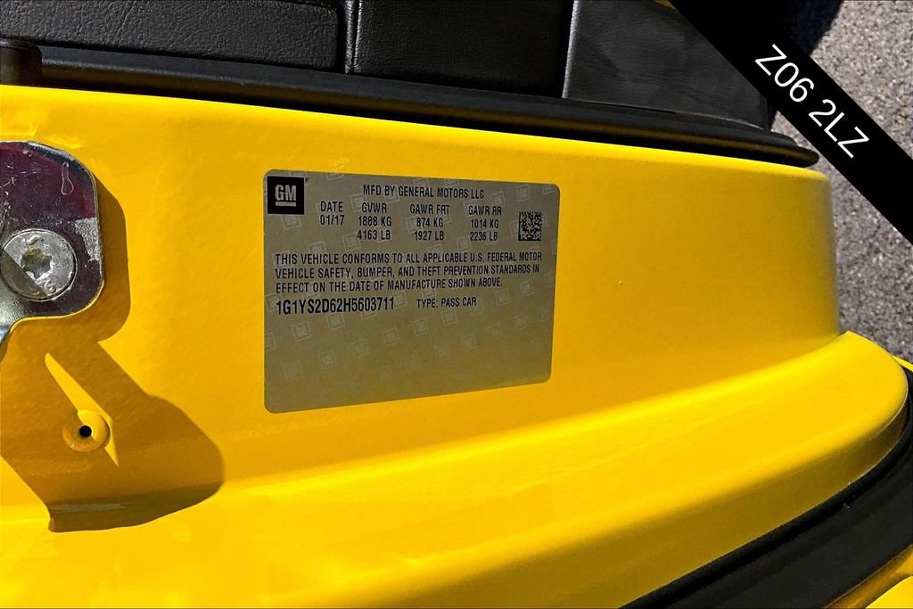 Used 2017 Chevrolet Corvette Z06 image 17