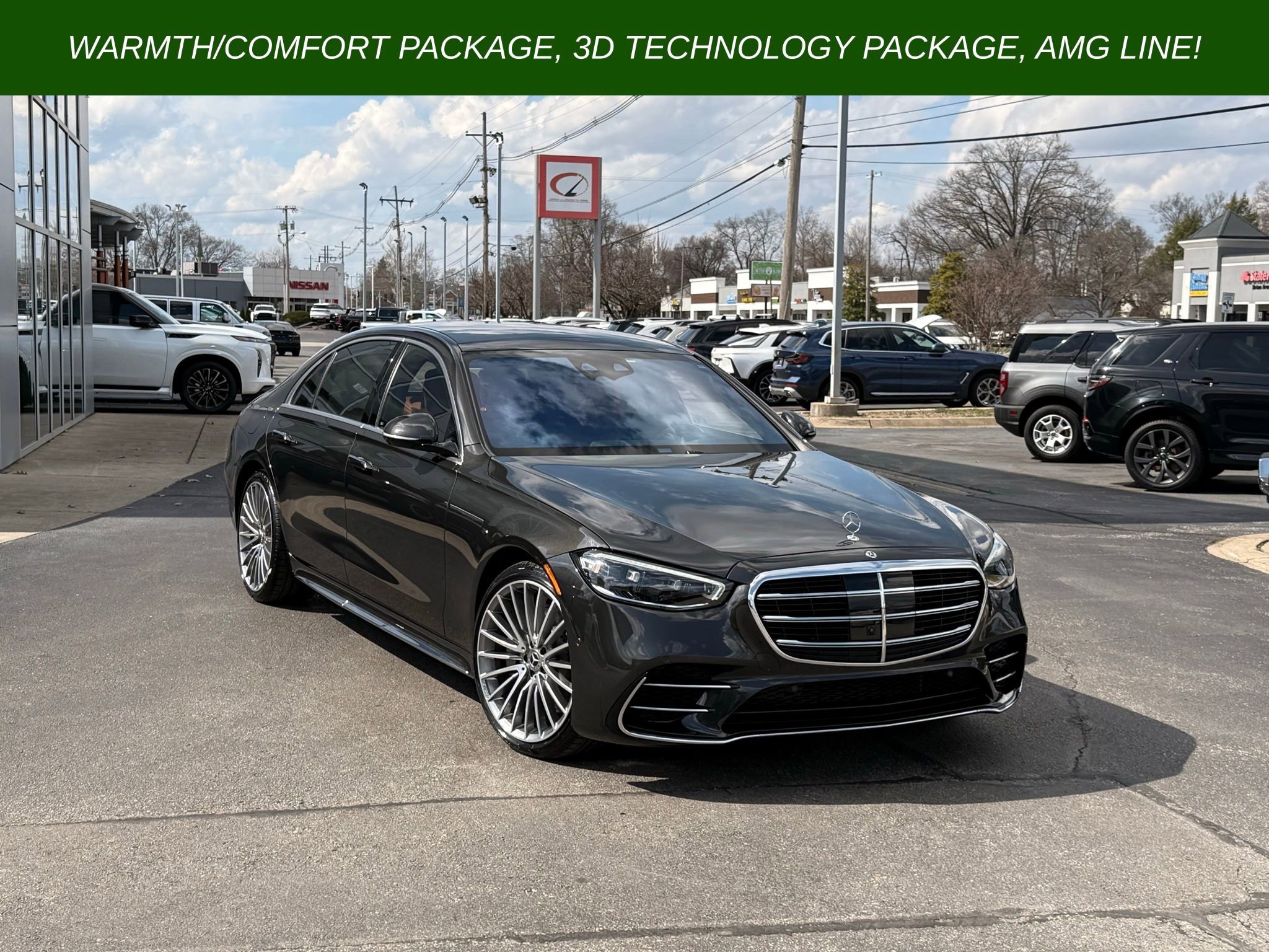 Used 2022 Mercedes-Benz S 580 4MATIC Sedan w/ AMG Line Package