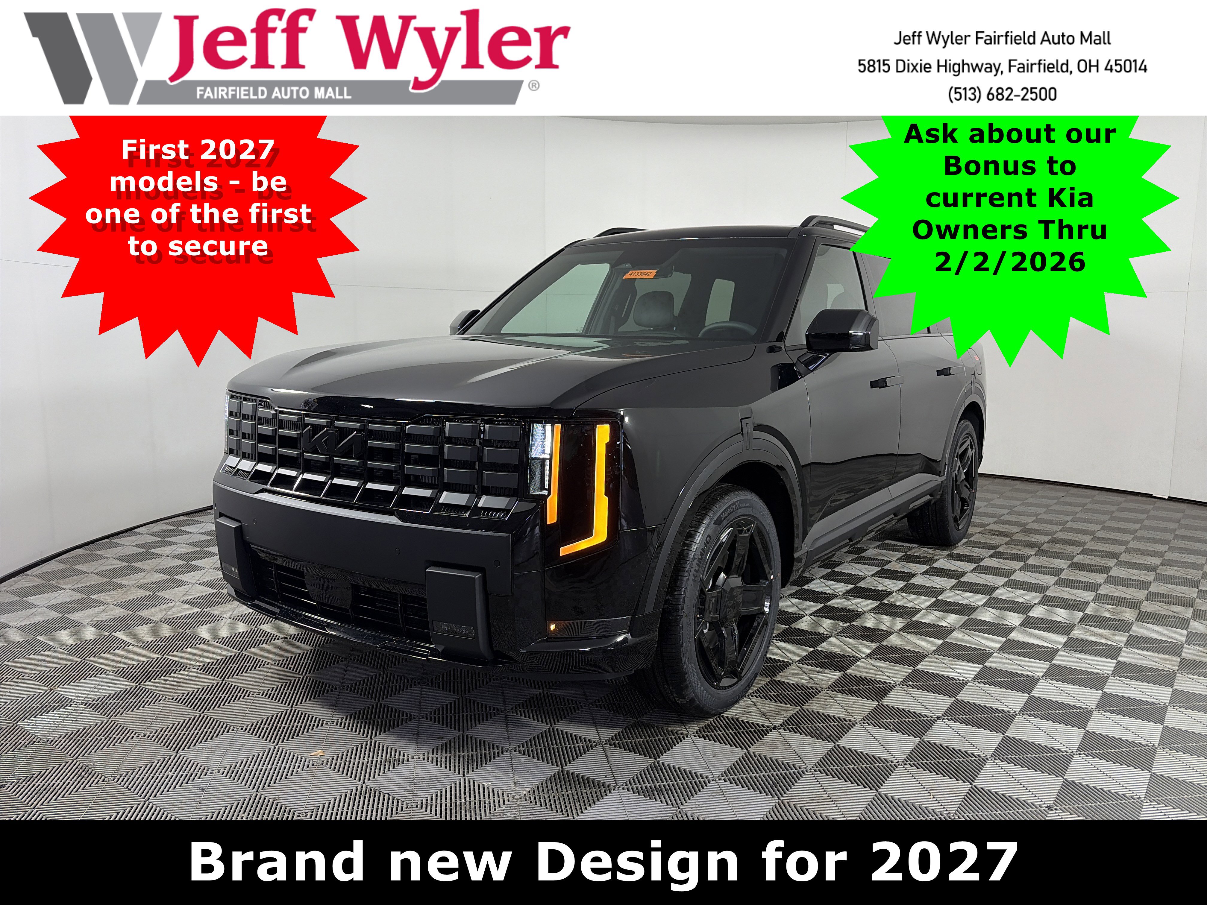 New 2027 Kia Telluride EX X-Line