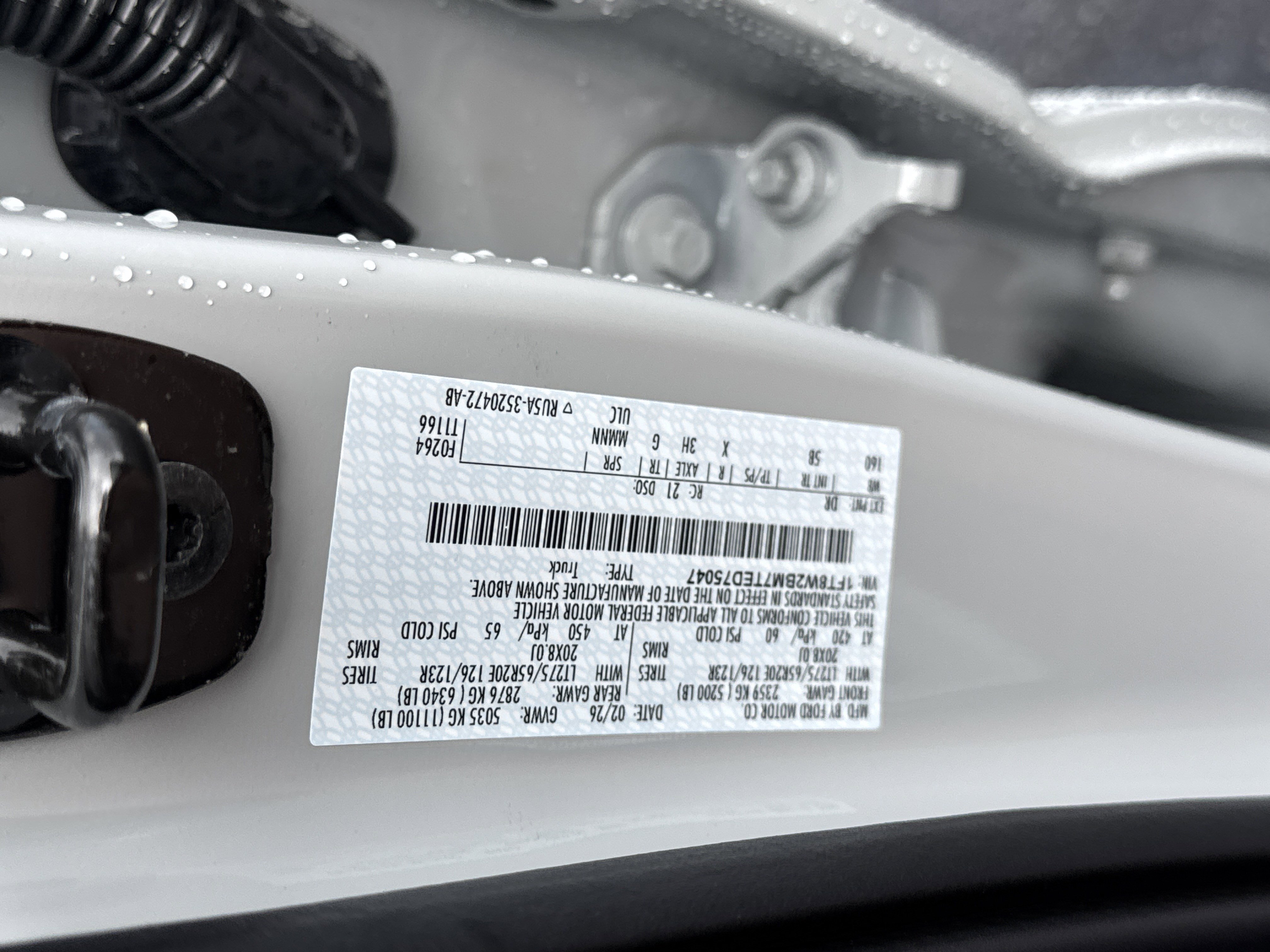 New 2026 Ford F250 Lariat w/ Black Appearance Package image 31