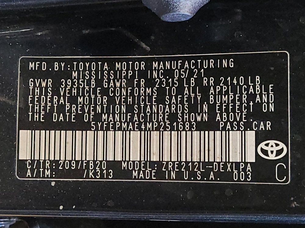 Used 2021 Toyota Corolla LE FWD image 33