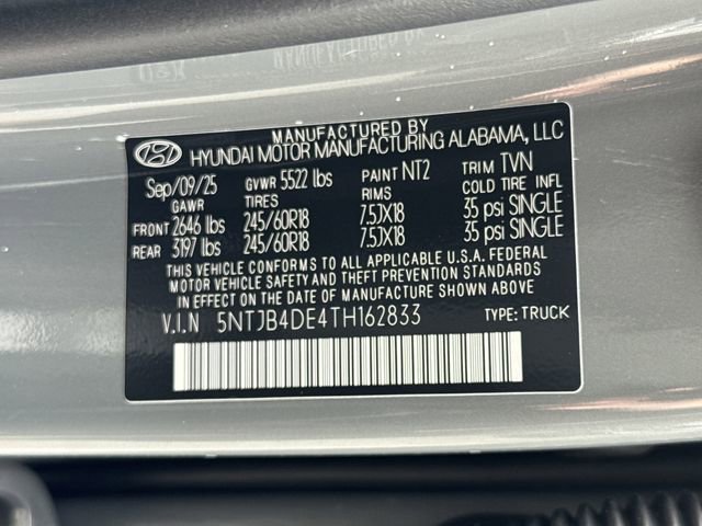 New 2026 Hyundai Santa Cruz SEL FWD image 25