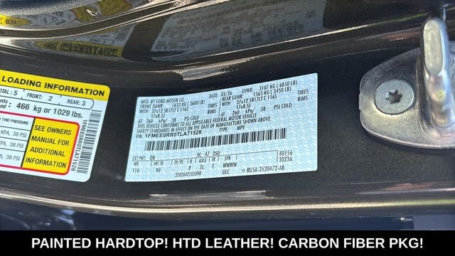 New 2026 Ford Bronco Raptor w/ Interior Carbon Fiber Pack AWD/4WD image 35
