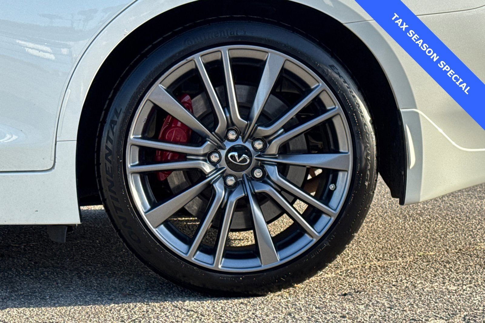 Used 2021 INFINITI Q50 Red Sport 400 w/ Cargo Package image 26