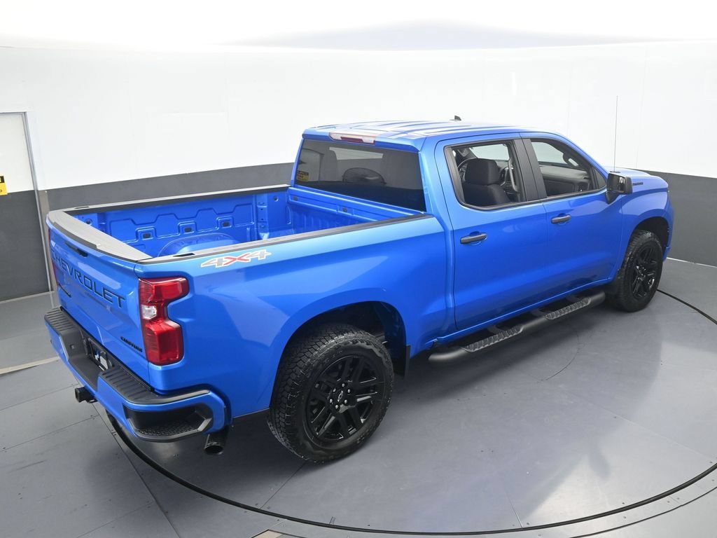 Used 2025 Chevrolet Silverado 1500 Custom w/ Turbomax Blackout Package AWD/4WD image 45
