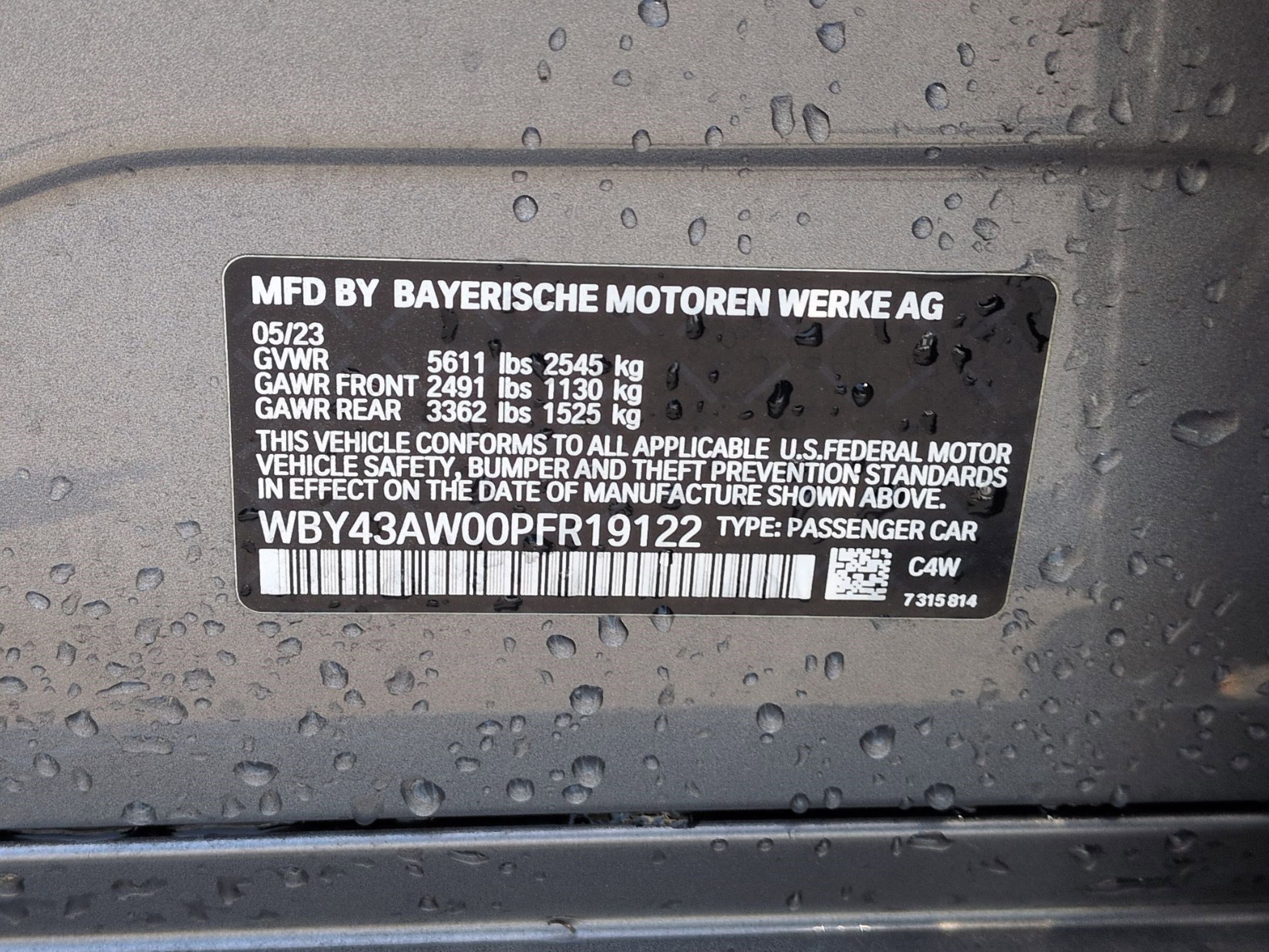 Certified 2023 BMW i4 eDrive35 w/ Premium Package RWD image 32