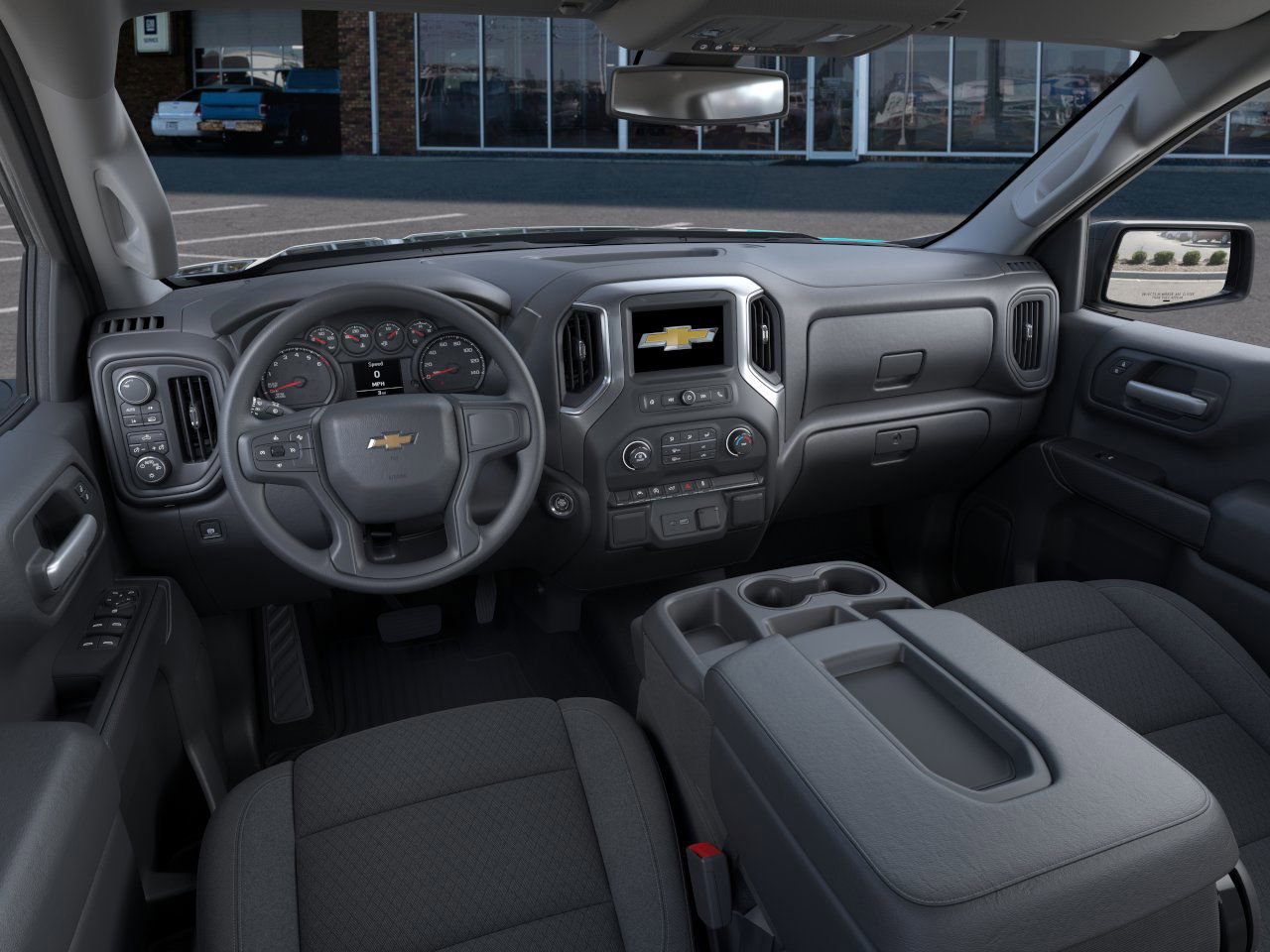 New 2026 Chevrolet Silverado 1500 Custom w/ Turbomax Blackout Package image 47