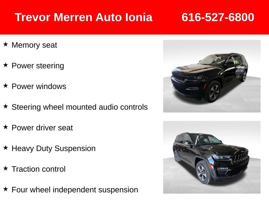 Used 2022 Jeep Grand Cherokee Limited 4xe AWD/4WD image 37