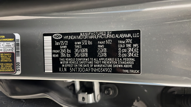 Used 2022 Hyundai Santa Cruz SEL Premium AWD/4WD image 35
