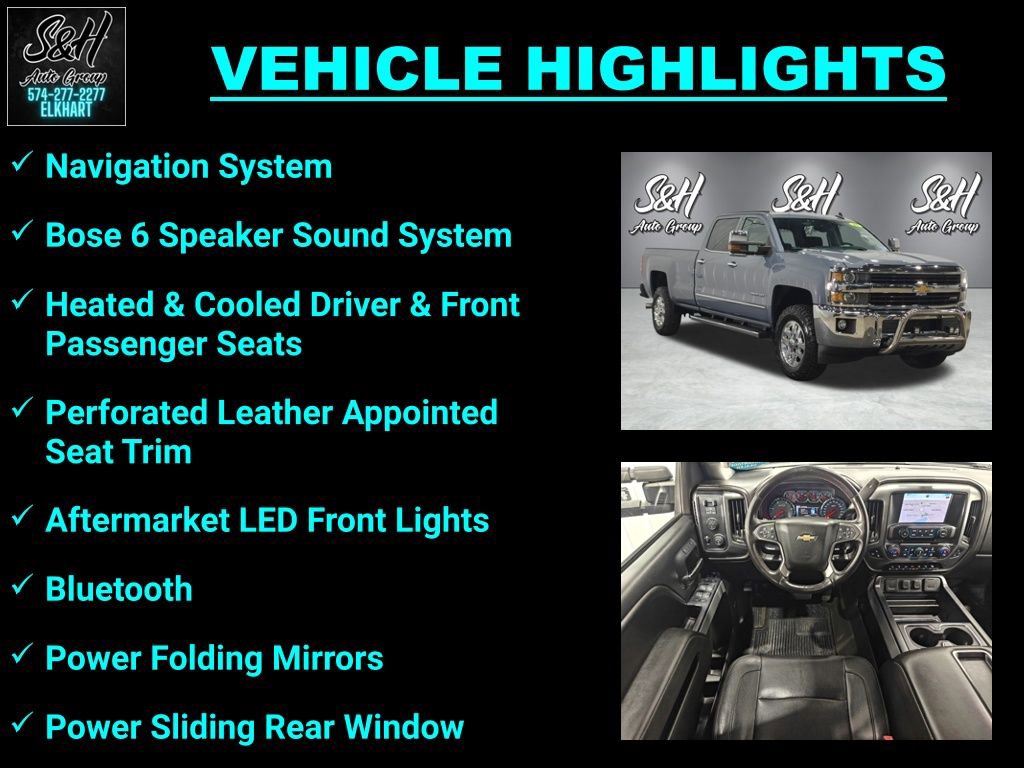Used 2015 Chevrolet Silverado 3500 LTZ w/ Duramax Plus Package image 3