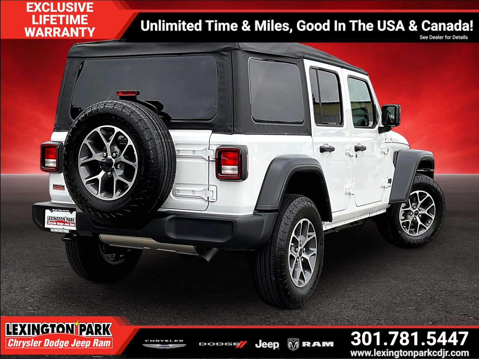Used 2025 Jeep Wrangler Unlimited Sport AWD/4WD image 5