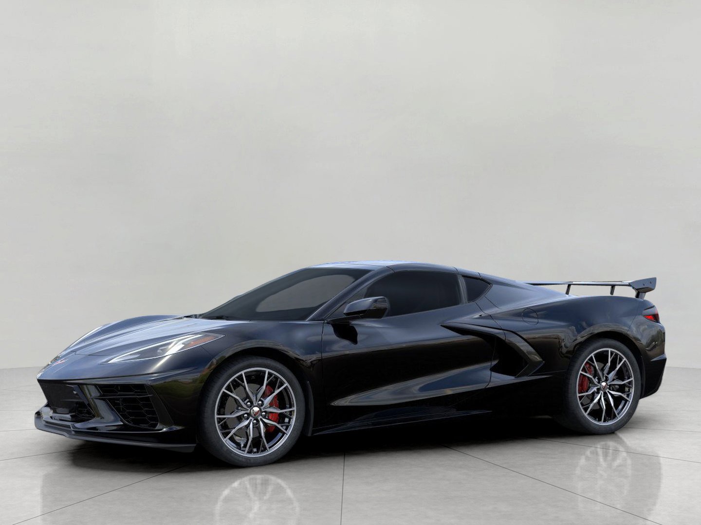 New 2026 Chevrolet Corvette Stingray Preferred Cpe w/ Chrome Exterior Badge Package RWD image 2
