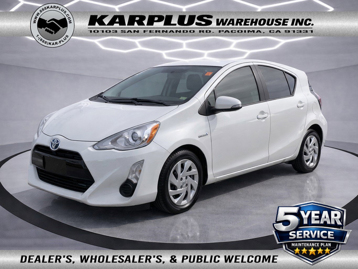 Used 2015 Toyota Prius C Two image 1