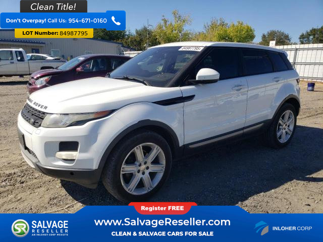 Used 2014 Land Rover Range Rover Evoque Pure Plus
