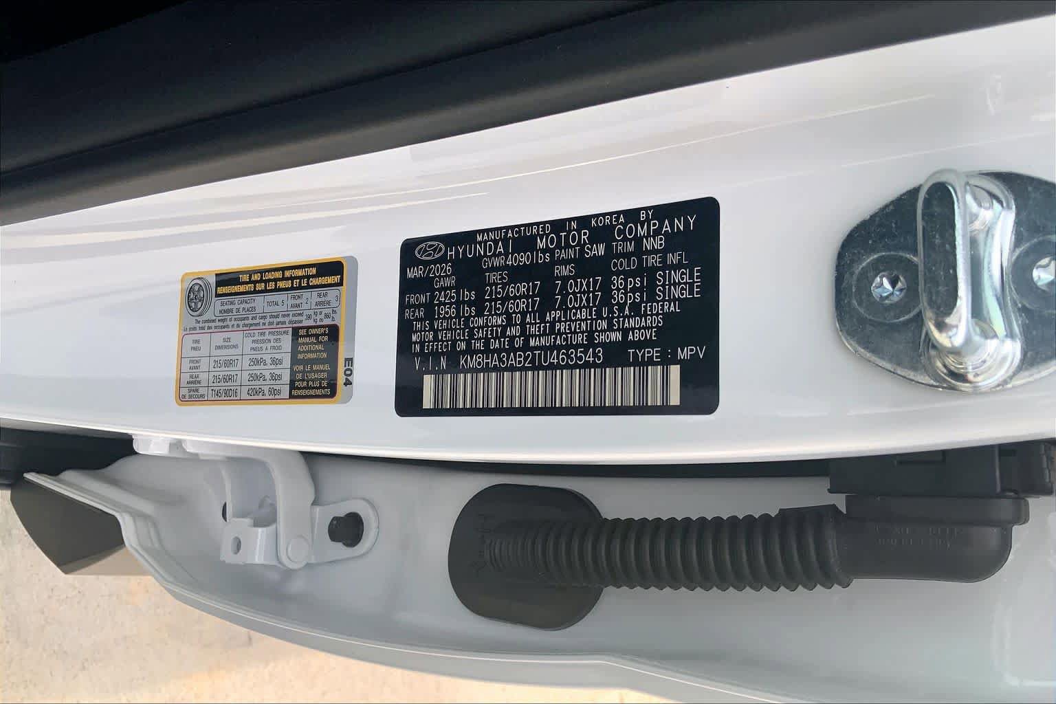 New 2026 Hyundai Kona SE FWD image 19