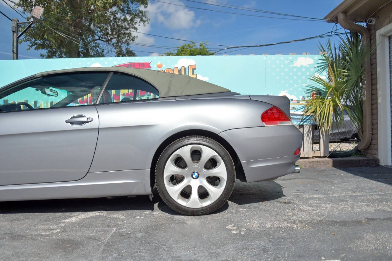 Used 2005 BMW 645Ci Convertible RWD image 10