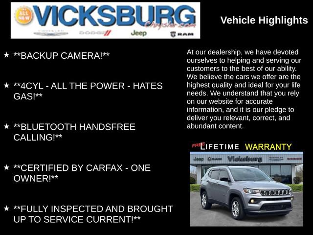 Used 2024 Jeep Compass Latitude AWD/4WD image 7