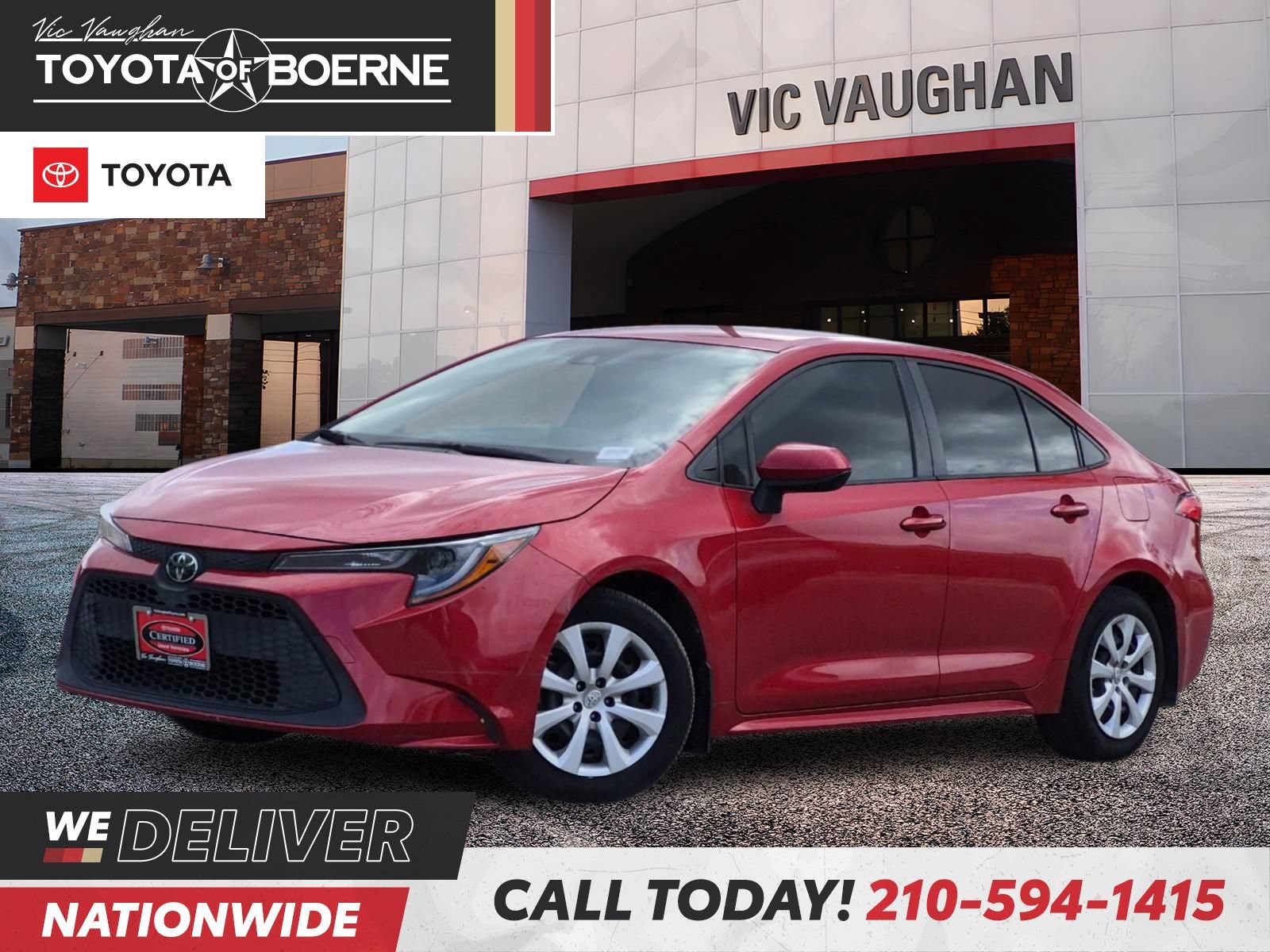 Certified 2020 Toyota Corolla LE