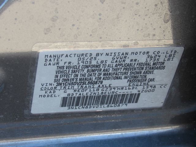 Certified 2025 Nissan Versa S w/ S Plus Package image 12