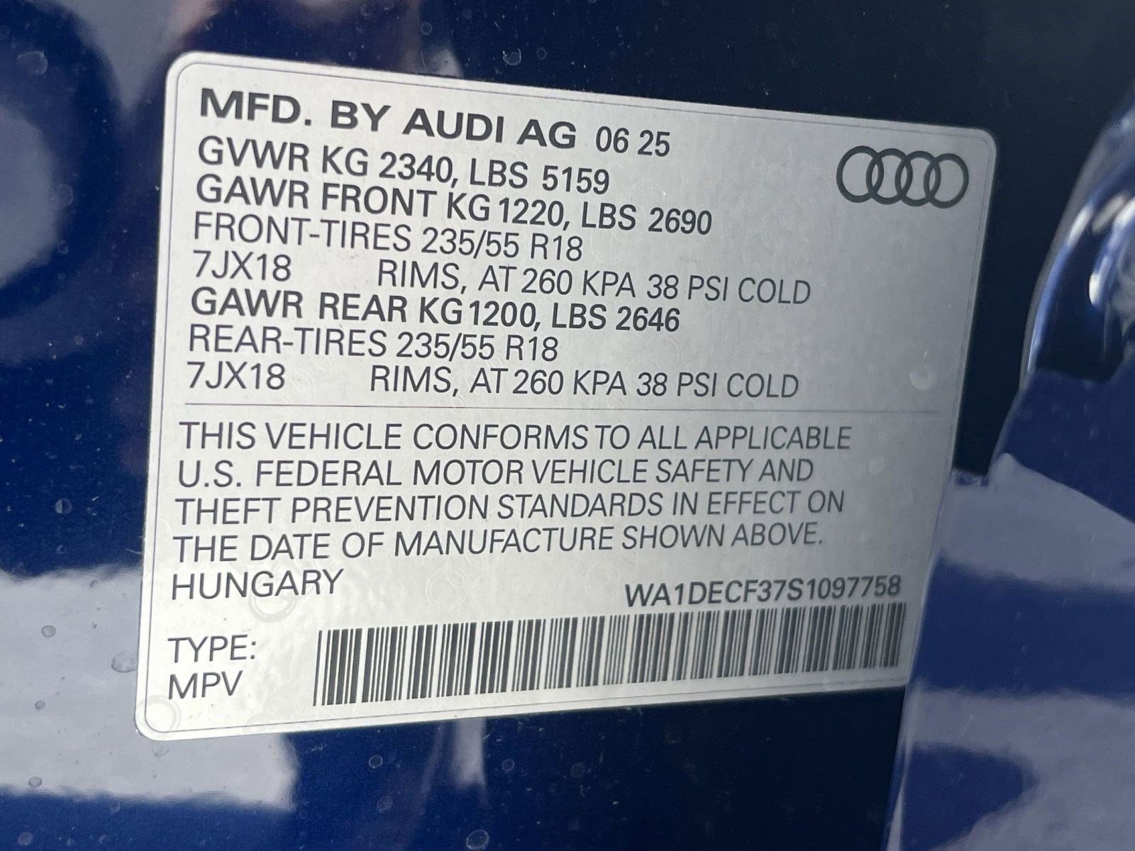 New 2025 Audi Q3 2.0T Premium image 20