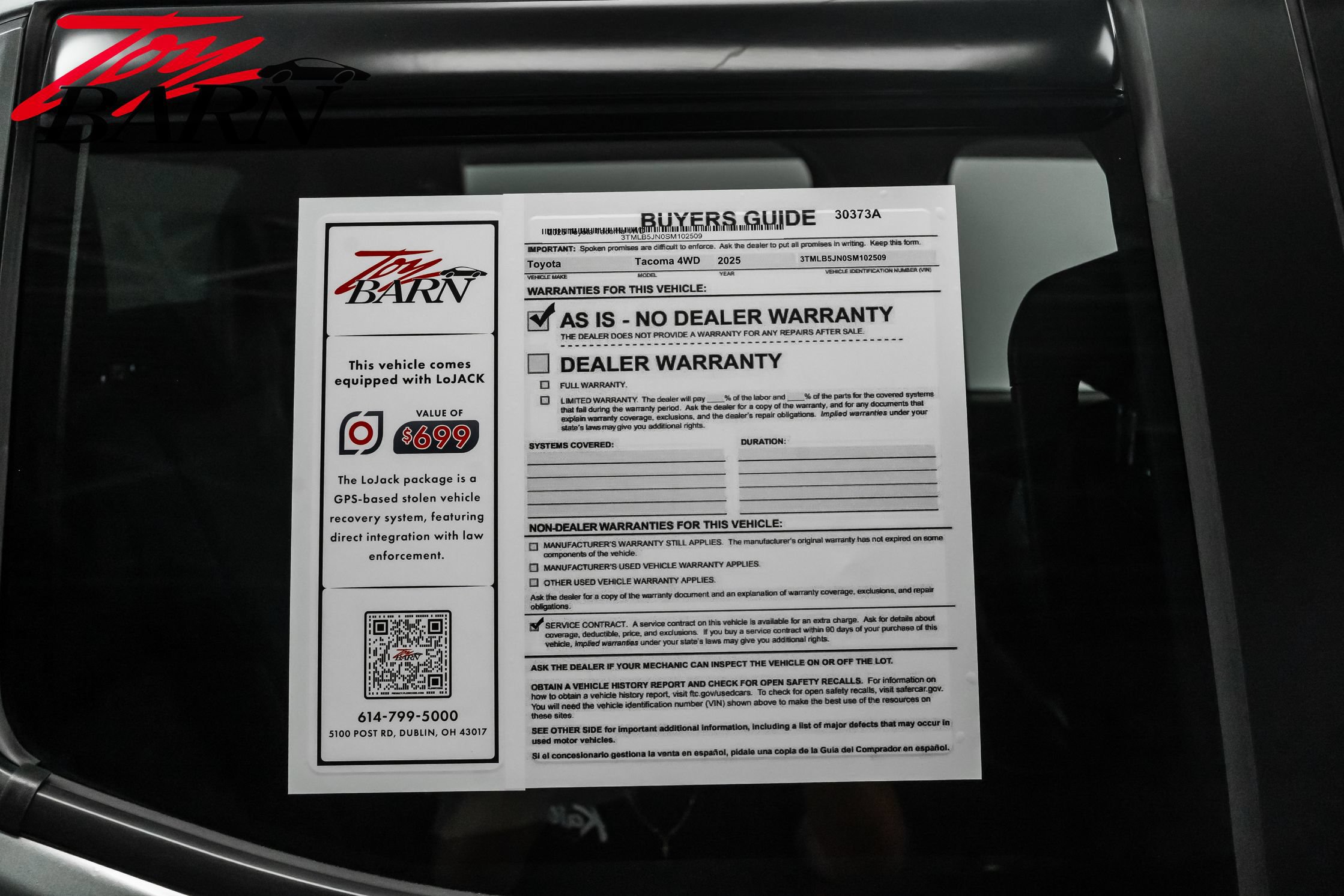 Used 2025 Toyota Tacoma TRD Off-Road AWD/4WD image 55