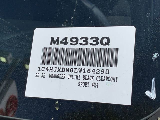 Used 2020 Jeep Wrangler Unlimited Sport S AWD/4WD image 35