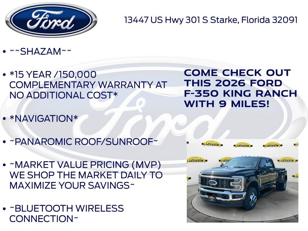 New 2026 Ford F350 King Ranch w/ Chrome Package AWD/4WD image 5