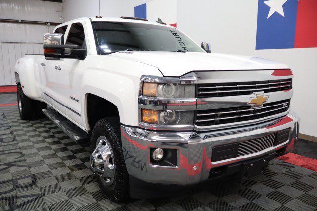 Used 2015 Chevrolet Silverado 3500 LTZ w/ Duramax Plus Package AWD/4WD image 16