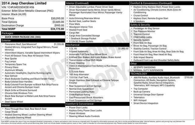 Used 2014 Jeep Cherokee Limited image 10