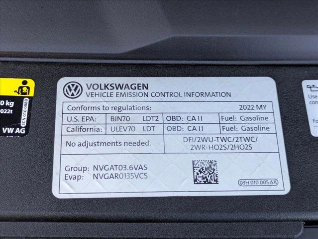 Used 2022 Volkswagen Atlas Cross Sport SE w/ Panoramic Sunroof Package image 24