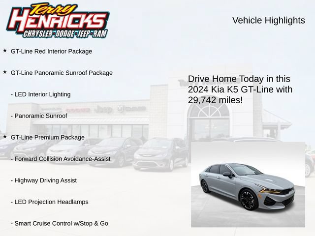 Used 2024 Kia K5 GT-Line AWD/4WD image 4