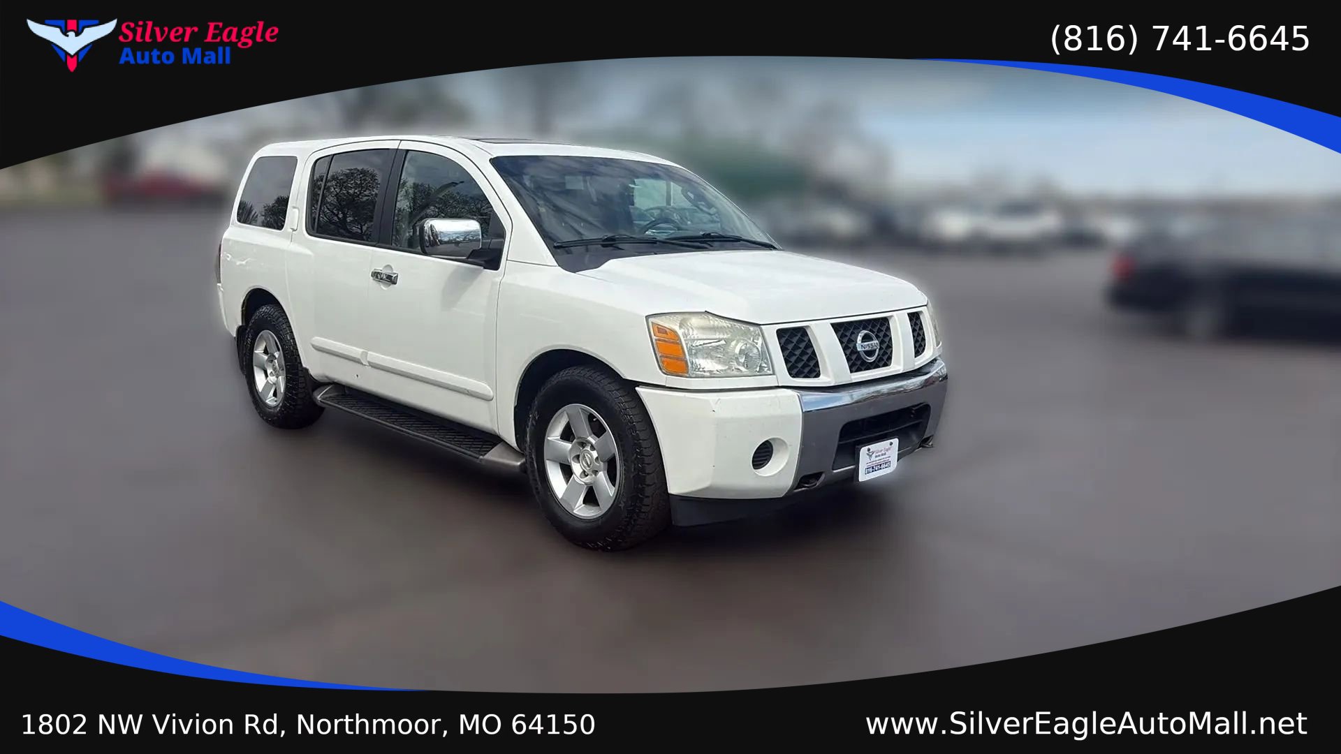 Used 2004 Nissan Armada SE w/ (SR1) Sunroof Pkg (SE) AWD/4WD image 6